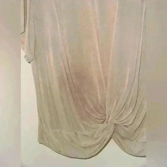 & OTHER STORIES Twist Knot Top in Nude / Khaki - Picture 5 of 5